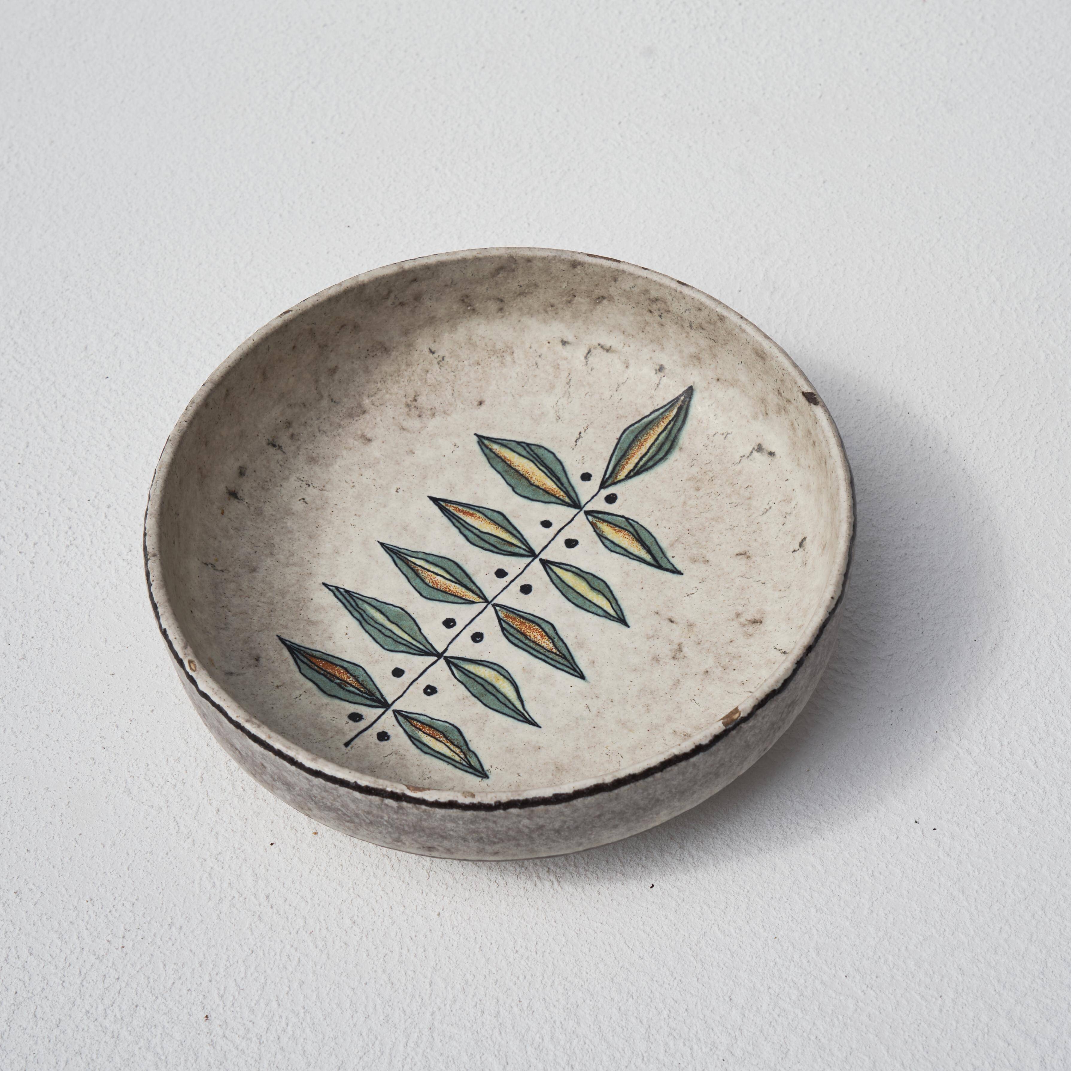 1960s ceramic studio bowl