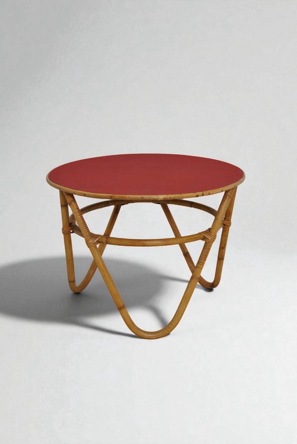 Rattan coffee table 1960