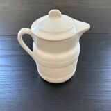 Porcelain kettle on fire