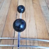 60s wall coat rack