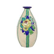 Vase Art Déco Polychrome Charles Catteau Boch Keramis D2366