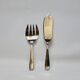 Ercuis Art Deco Silver Metal Fish Serving Cutlery Set