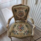 Fauteuil style Louis XV