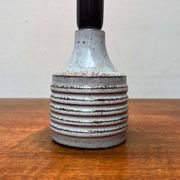 Mid-century modern studio pottery table lamp by Axella, 1960s.