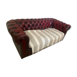 Chesterfield leather sofa