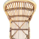 1960s rattan chairs from France