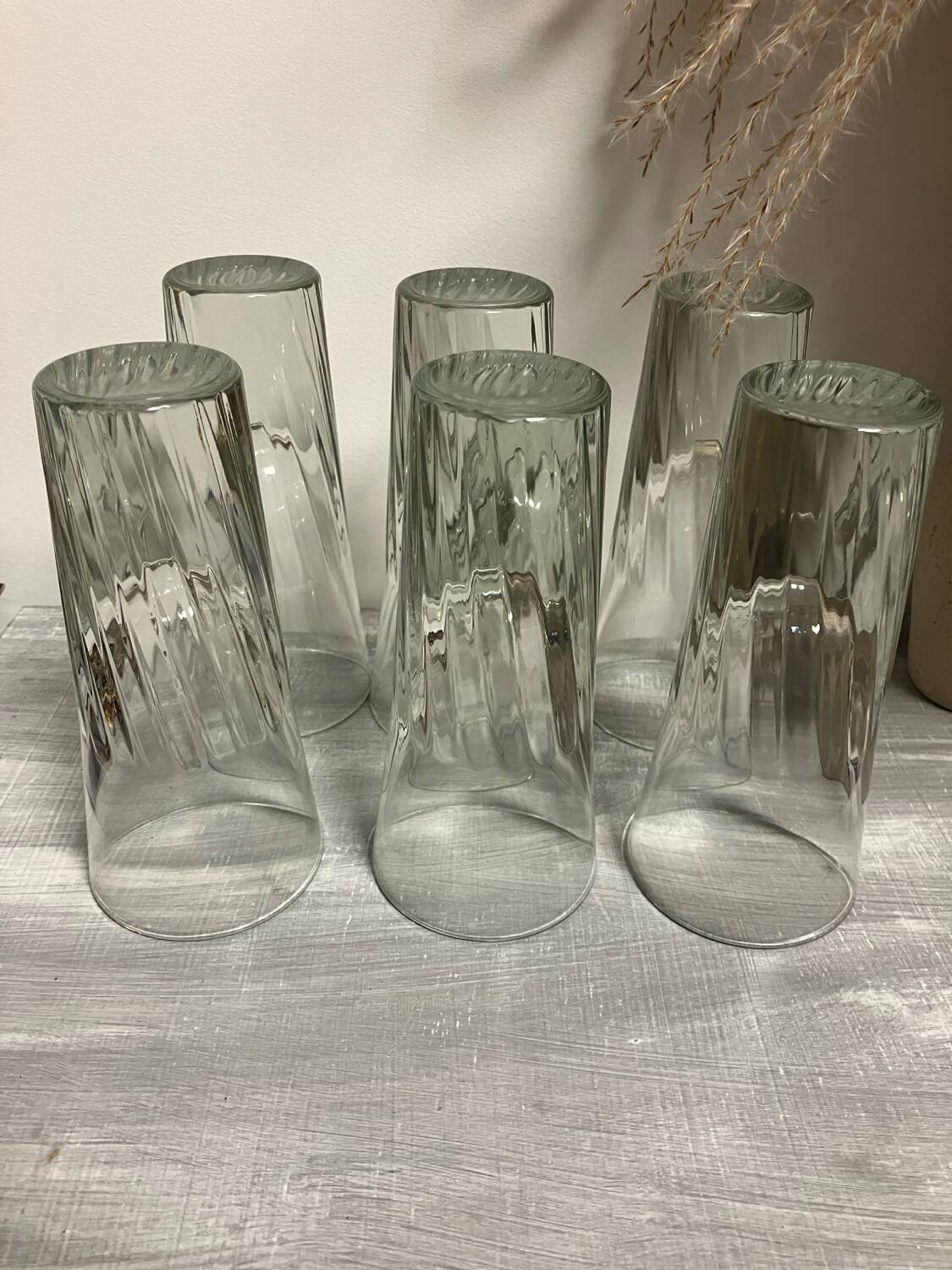 Vintage-Lot de 6 magnifiques verres-Bormioli Rocco