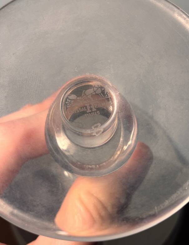 Hermès glass checkerboard