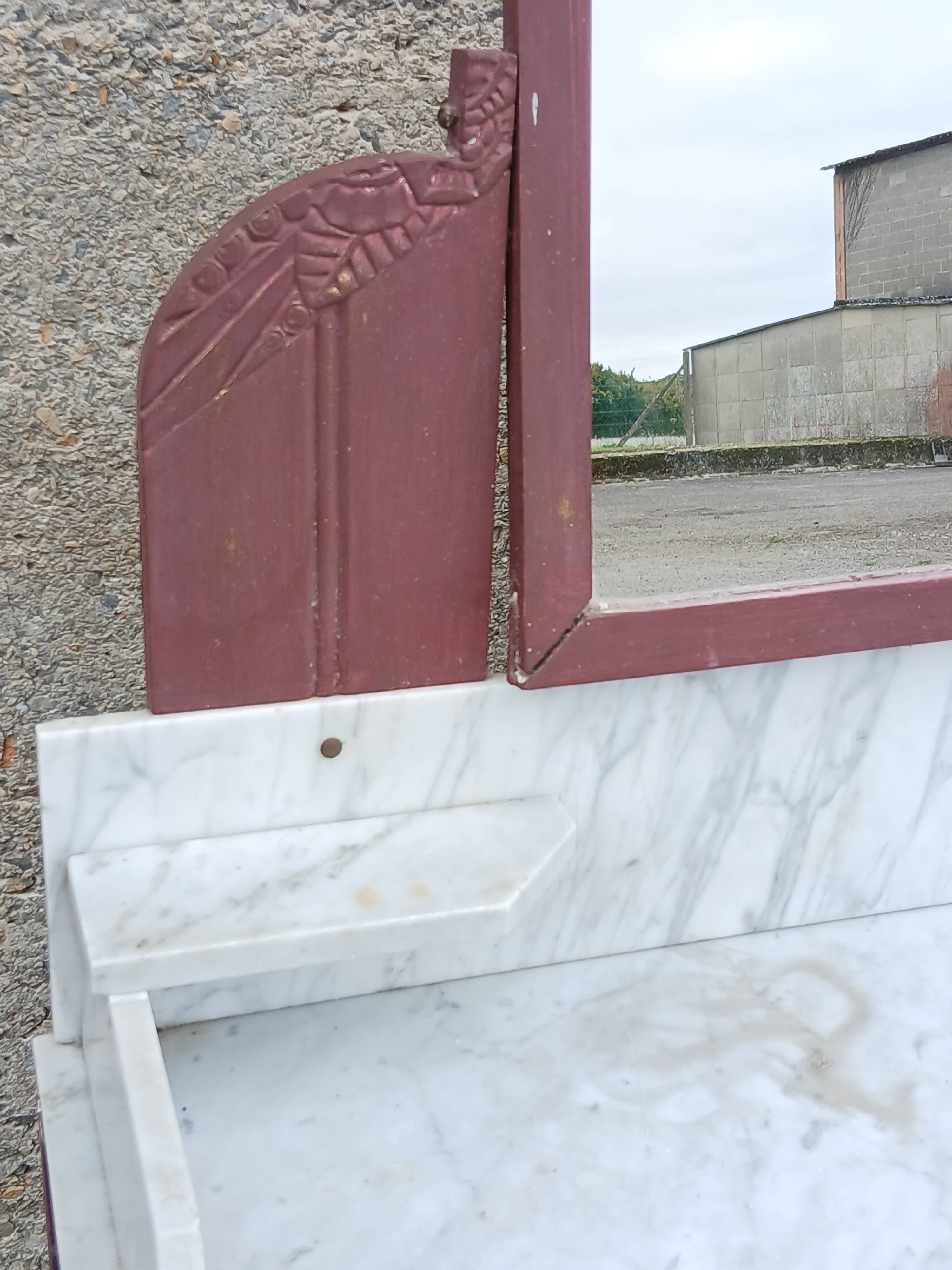 Art Deco marble dressing table