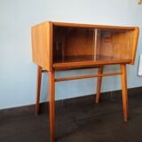 Meuble télé/radio vintage, tchèque (Opp. Hodonin)