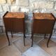 Pair of inlaid nightstands