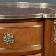 Small Kidney-Shaped Mahogany Chest of Drawers, Transition Style – Early 20th Century