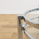 Mid-Century Chrome and Glass Coffee Table by Milo Baughman, USA, 1970s