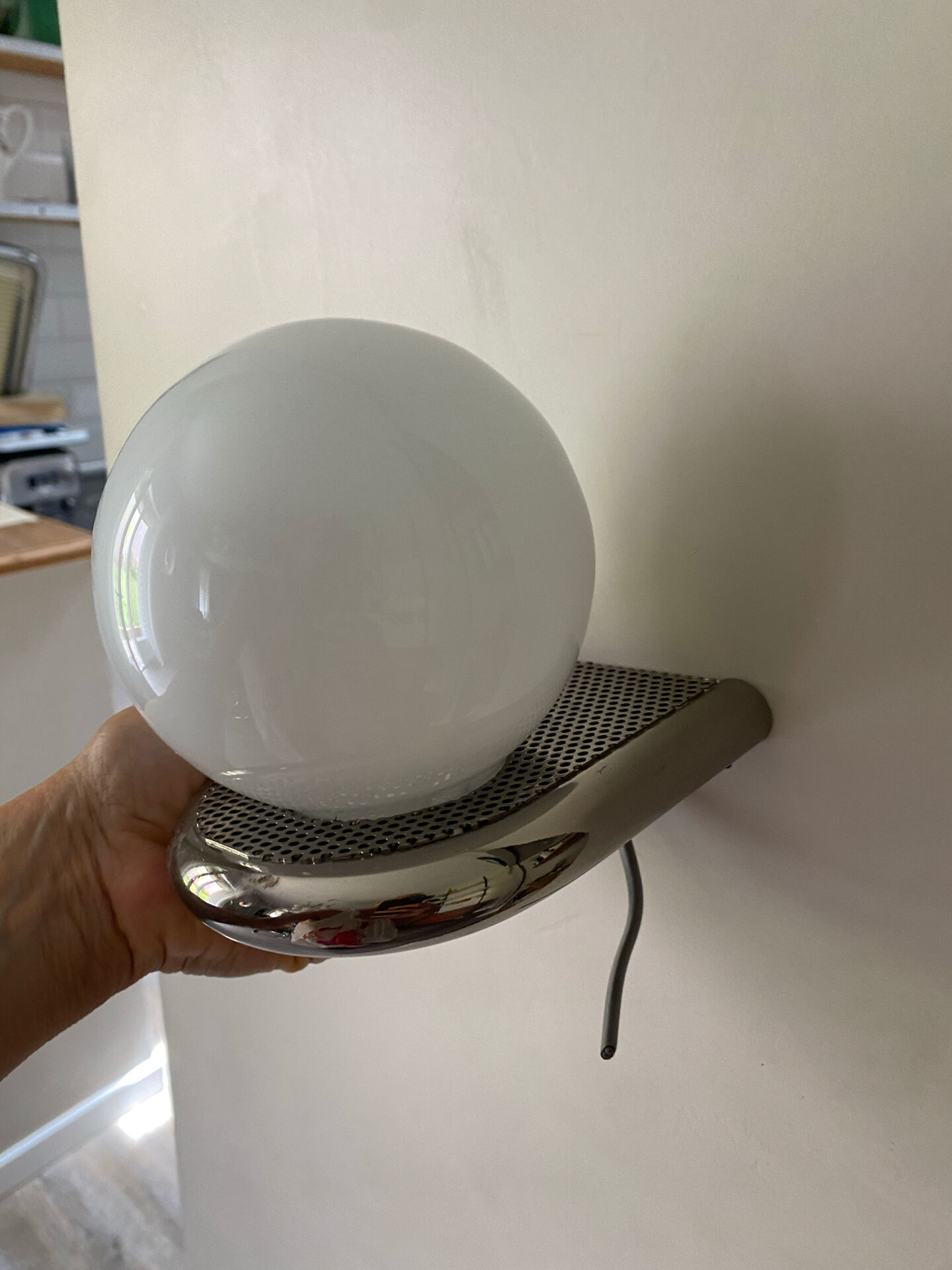 Pairs of vintage wall lights