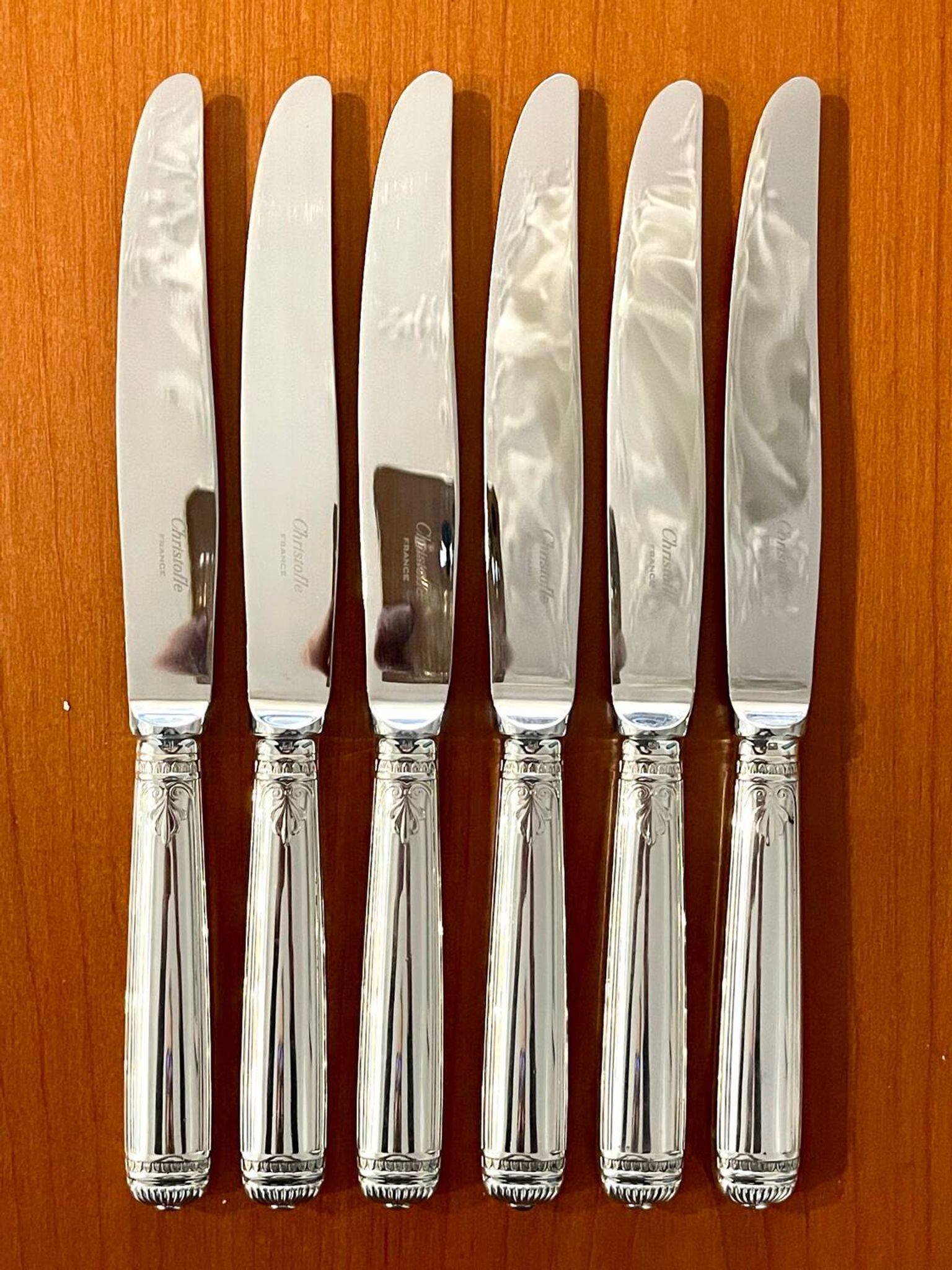 Christofle Malmaison housewife 6 people 30 pieces near new condition