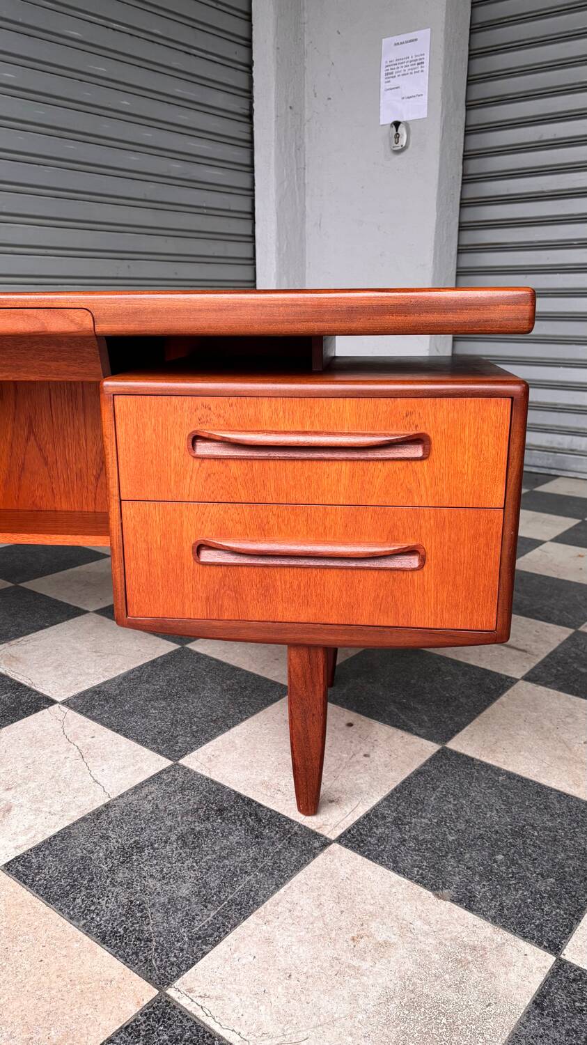 Gplan teak dressing table / desk / console