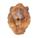 Cast iron lion's head, wall fountain