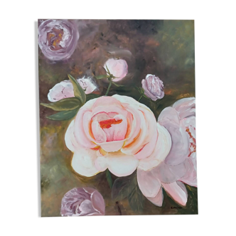 Painting titled "Bloom"