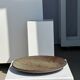 Indonesian green ceramic dish D:26.5