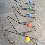 Wall coat rack