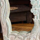 Carved wooden mirror