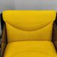 Pair of Italian Space Age Armchairs, Black Lacquer, 1970s