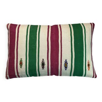 Housse de coussin kilim turc vintage, 40 x 60 cm