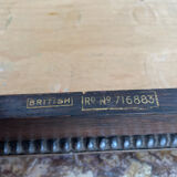 Wooden travel writing box