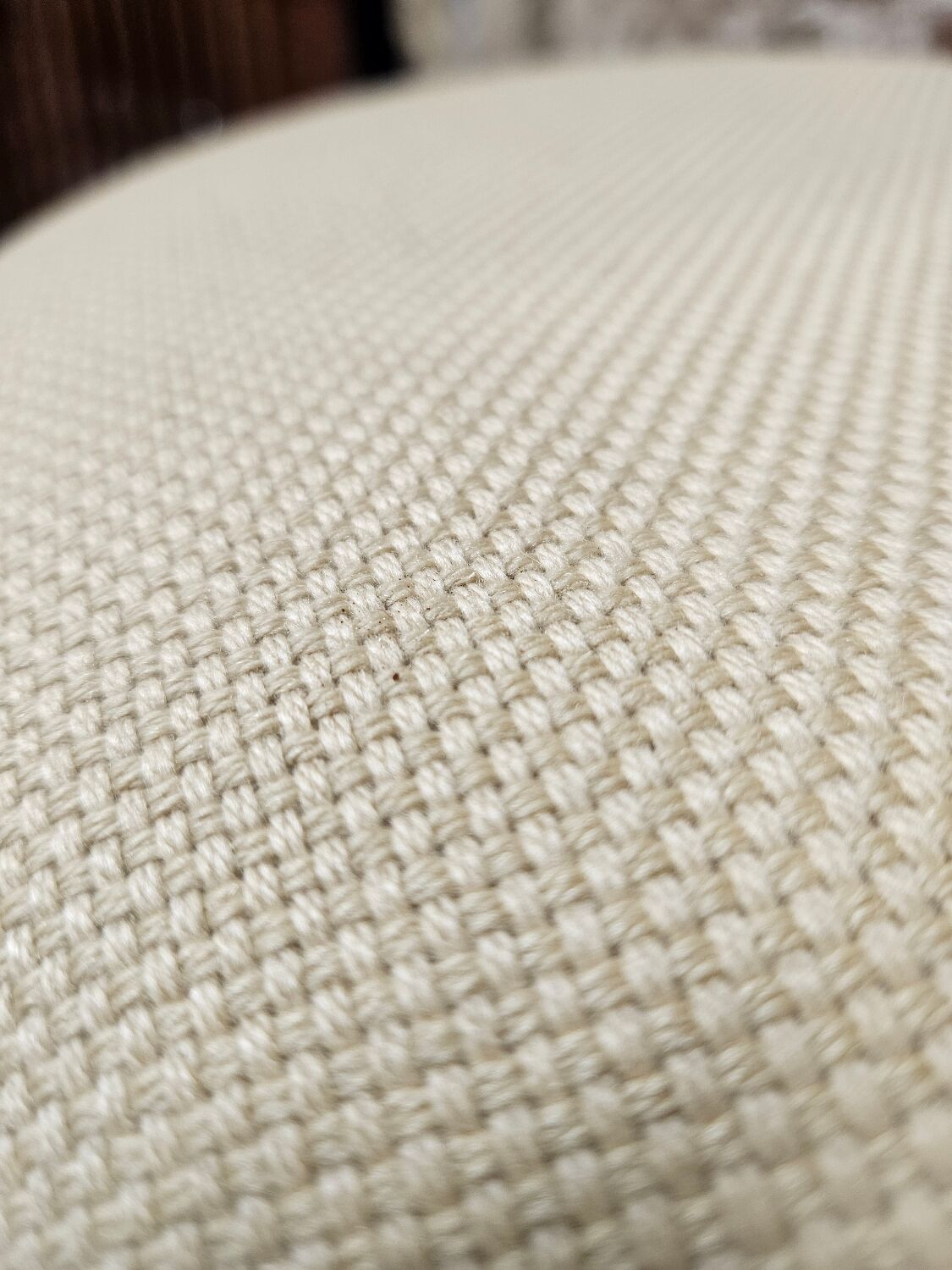 Pair of vintage white metal stools by Bremshey & Co.