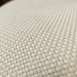 Pair of vintage white metal stools by Bremshey & Co.