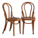 Antique bentwood chairs – Central Europe, circa 1930 #2 – Set of 2 pieces
