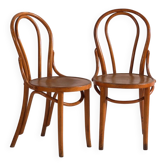 Chaises anciennes en bois courbé – Europe centrale, vers 1930 #2 – Lot de 2 pièces