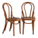 Antique bentwood chairs – Central Europe, circa 1930 #2 – Set of 2 pieces