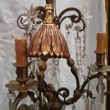 Chandelier with tassels