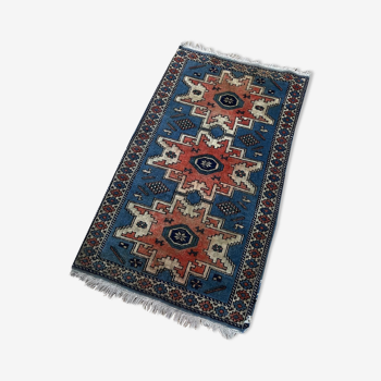 Tapis pakistanais en laine fait main - 130 x72cm