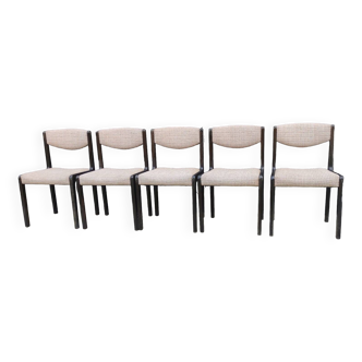 Series of 5 SELF designer chairs