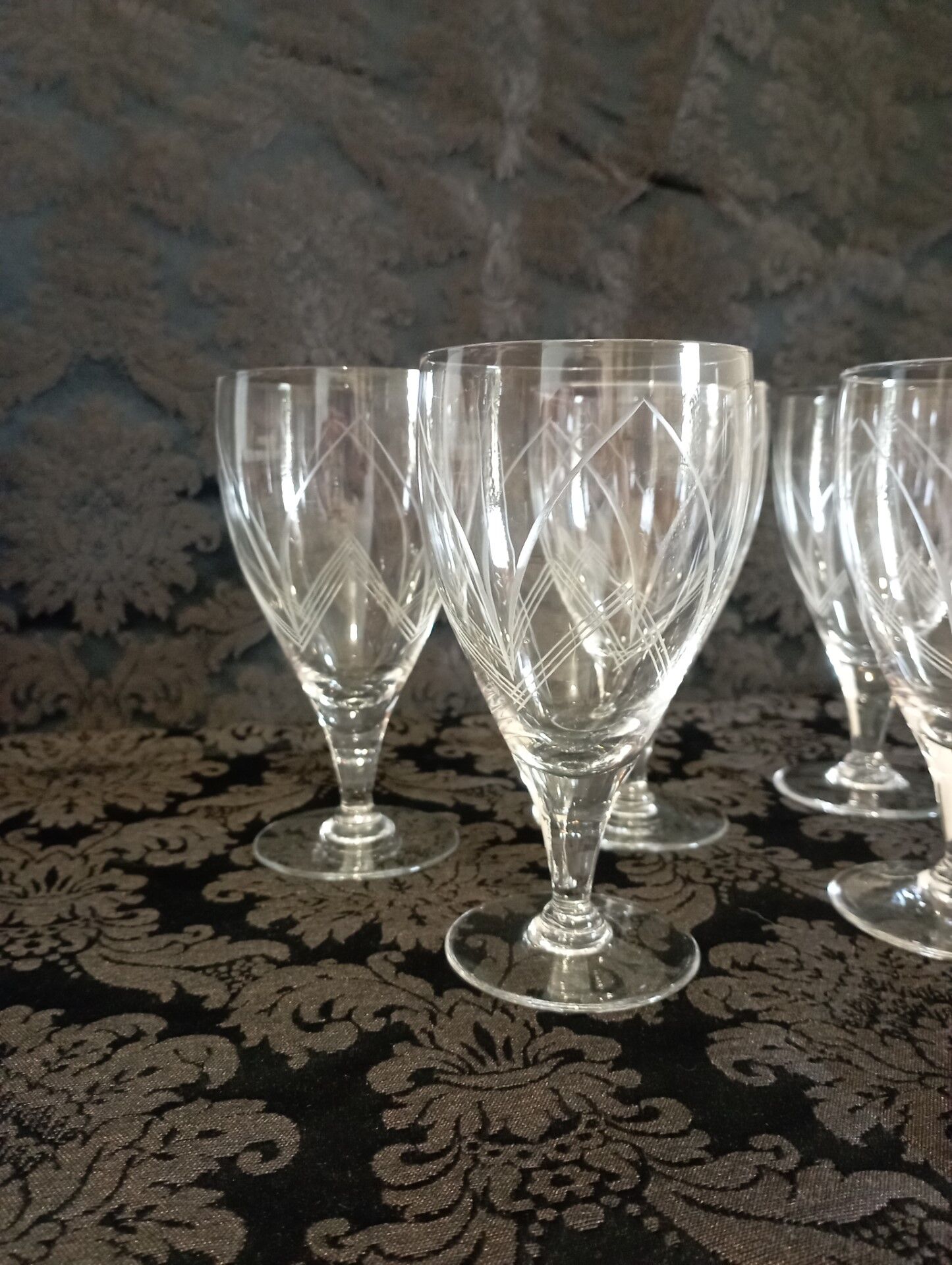 Old wine glasses