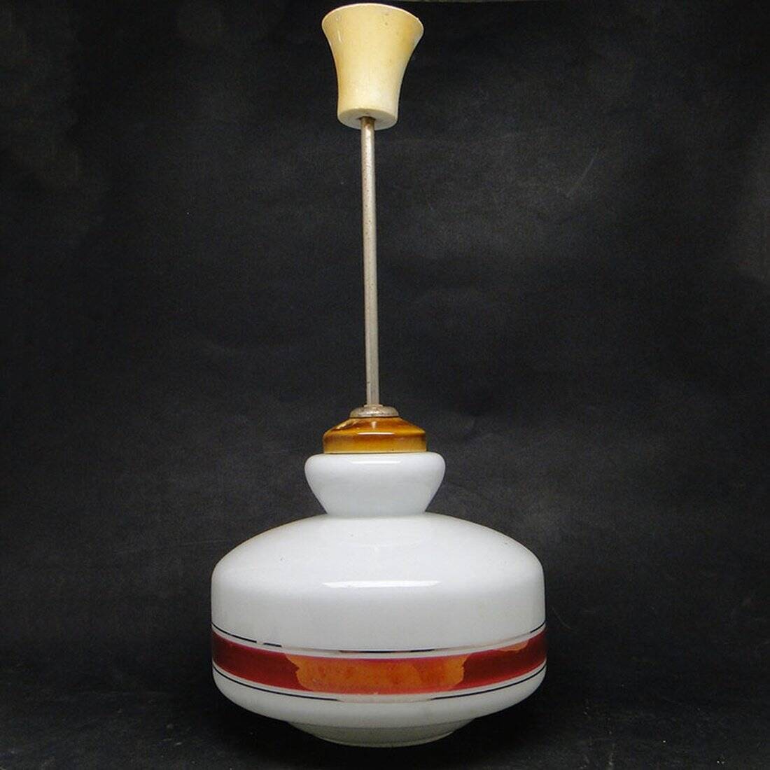 New Look style pendant lamp, Poland, 1970s