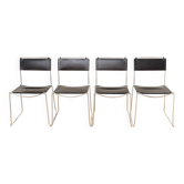 Chaises de salle à manger Giandomenico Belotti pour Alias, ensemble de 4.