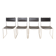 Giandomenico Belotti Dining Chairs for Alias I Set of 4