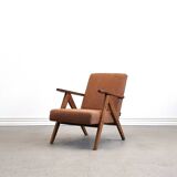 Mid Century Easy Chair Model B - 310 Var in Mocha Foam Loop