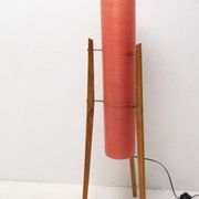 Mid century Rocket floor lamp, Brussels period, 1950´s, Czechoslovakia