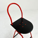 Adjustable and Swivel Bar Stool Il Bottone by Paolo Parigi for Heron Parigi, 1980