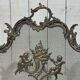 Pare-feu Louis XV fin XIXème en bronze doré