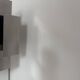 Pair of vintage wall lights, chrome metal, France 1970