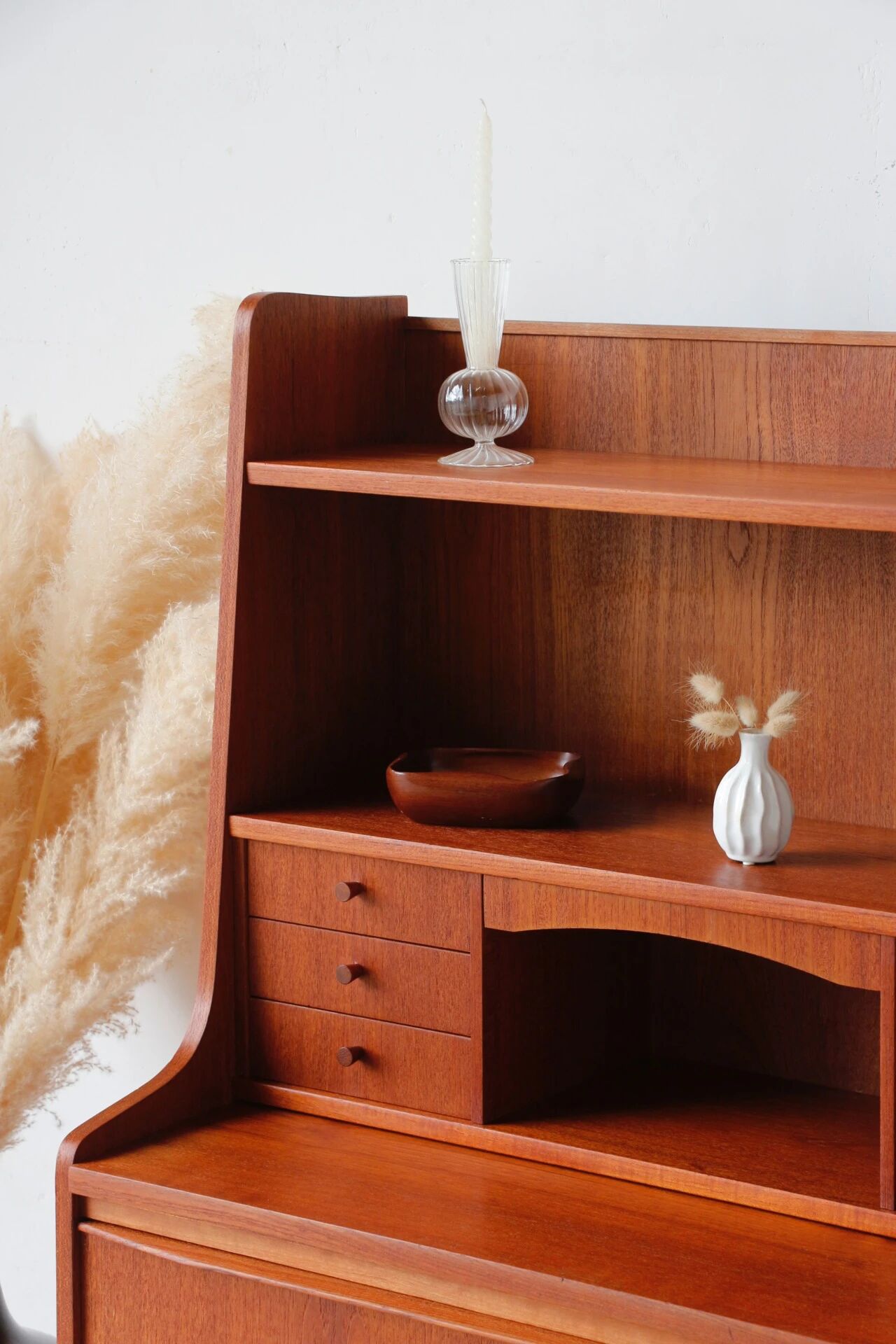 Vintage 1960s Scandinavian teak secretary | Denmark