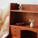 Vintage 1960s Scandinavian teak secretary | Denmark