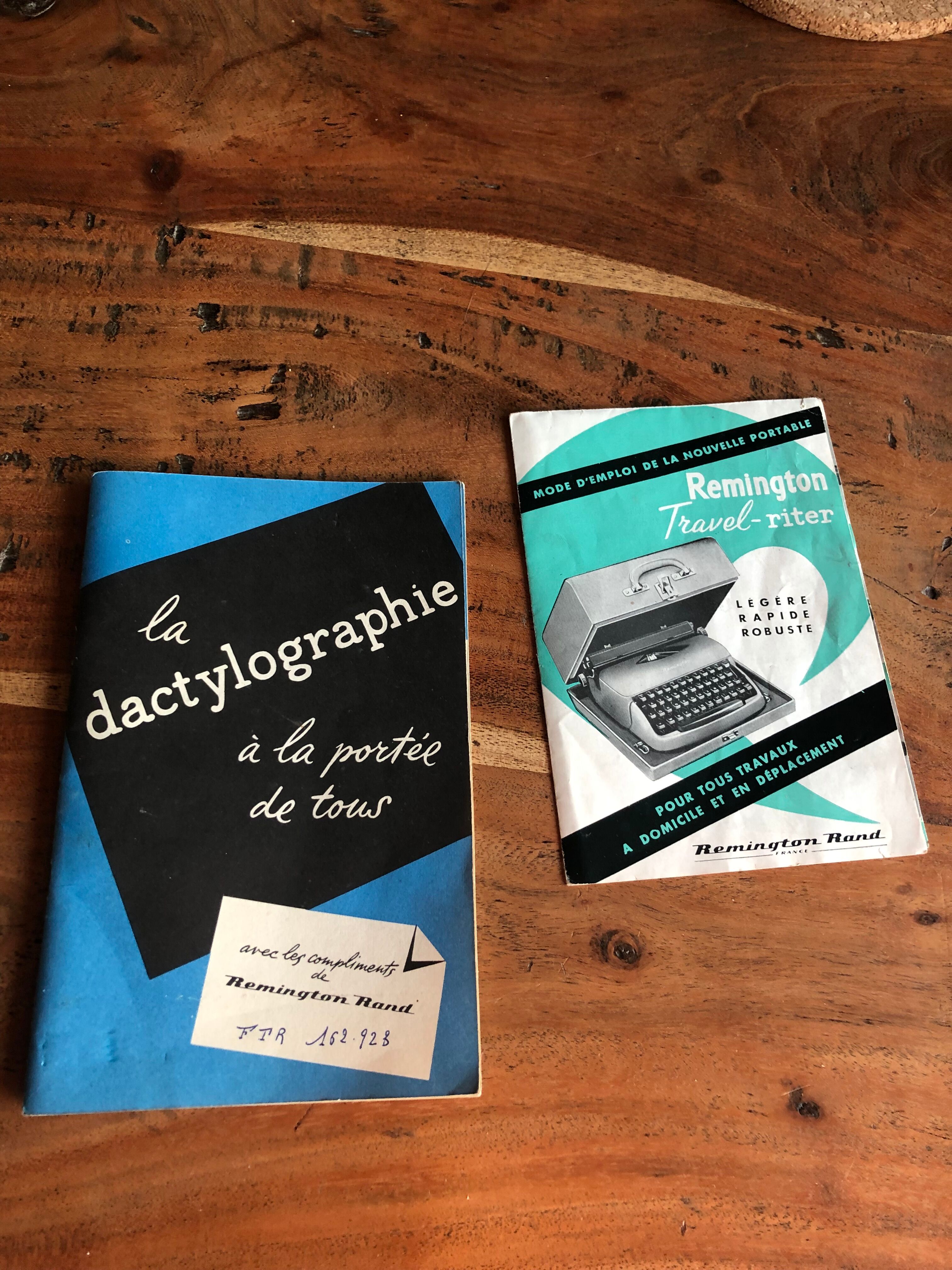 Remington typewriter