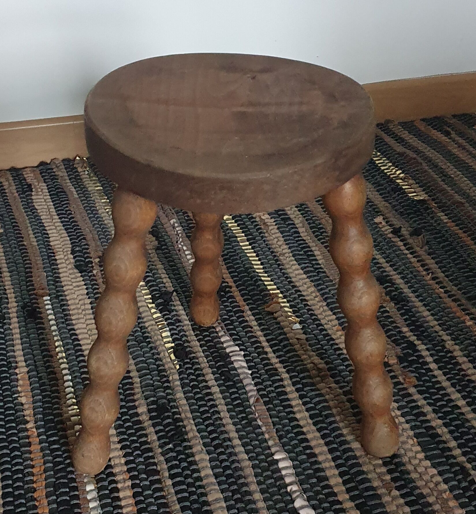 Wooden stool