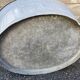 Vintage zinc basin 60 liters